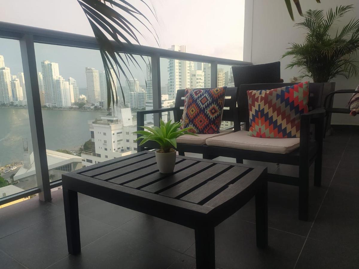 Lujoso Apartamento En Bocagrande Cartagena Εξωτερικό φωτογραφία